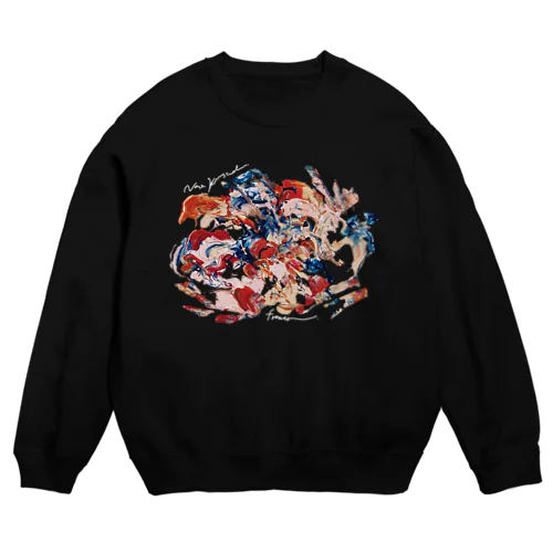 繁華（ hanka ） Crew Neck Sweatshirt