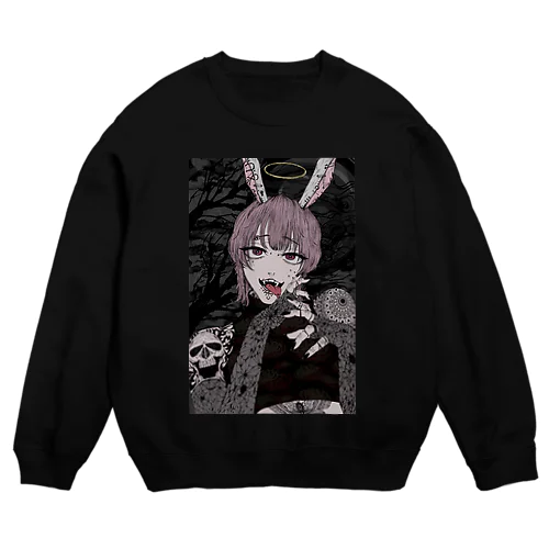 兎さん Crew Neck Sweatshirt