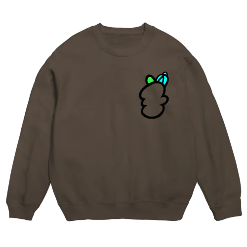 cap Crew Neck Sweatshirt