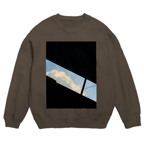 斜めの空 Crew Neck Sweatshirt