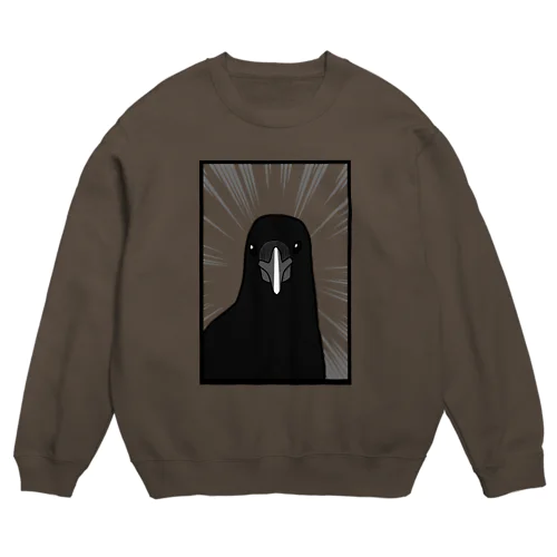 カラス Crew Neck Sweatshirt