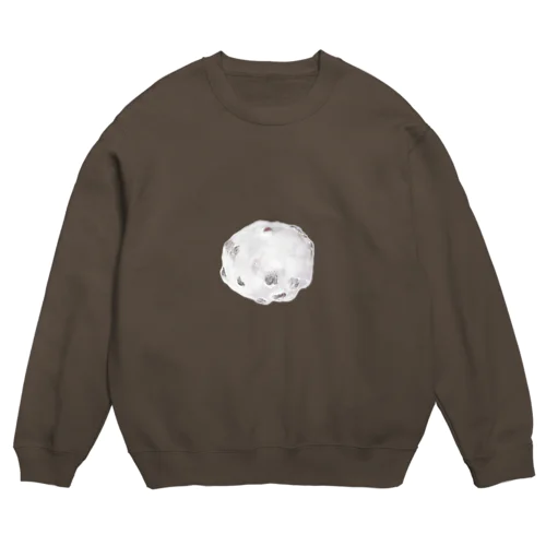 お父ちゃん豆大福 Crew Neck Sweatshirt