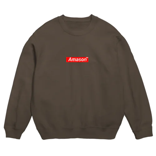 [amason]  Crew Neck Sweatshirt