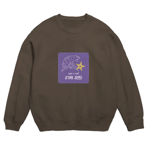 スターシード専門☆猫月バージョン Crew Neck Sweatshirt