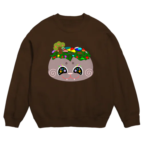 かわうそカーニバル Crew Neck Sweatshirt