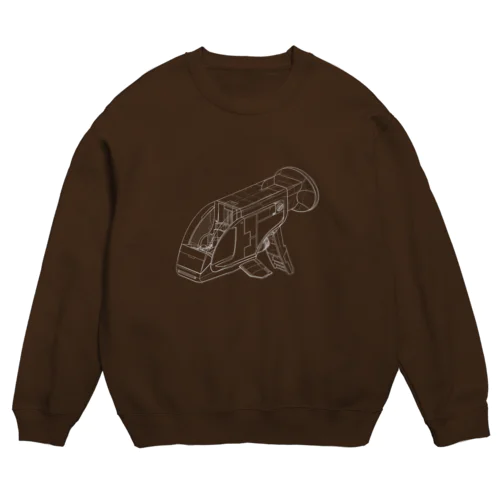 GUPPY(白) Crew Neck Sweatshirt