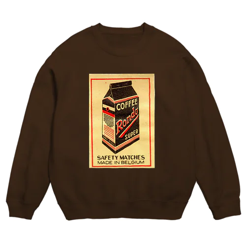 ベルギー　珈琲パック Crew Neck Sweatshirt