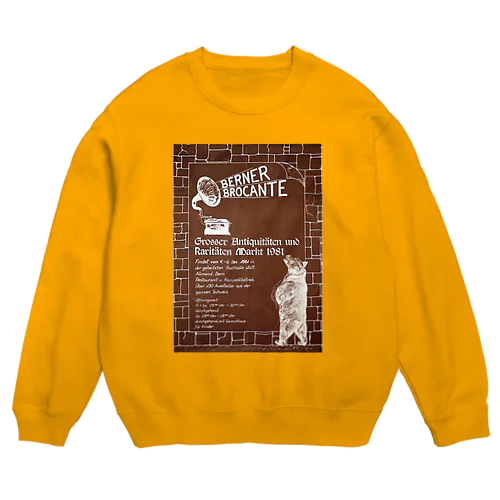 スイス・ベルン　ブロカント　1981年 Crew Neck Sweatshirt