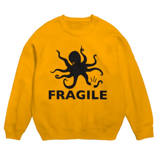 ワレモノ注意 Crew Neck Sweatshirt