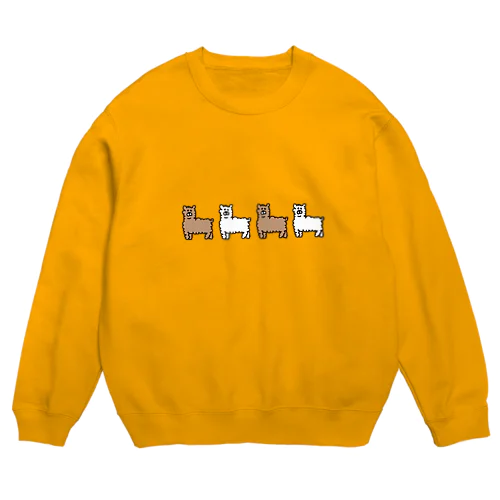 あるぱかさん Crew Neck Sweatshirt