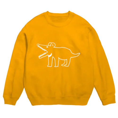 たすまにあでびーる（白） Crew Neck Sweatshirt