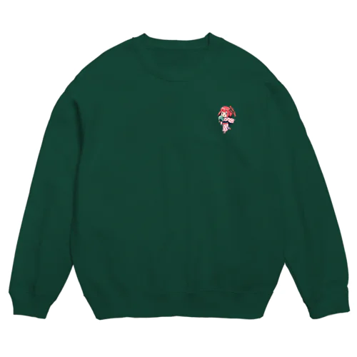 スイカローズ｜ワンポイント Crew Neck Sweatshirt