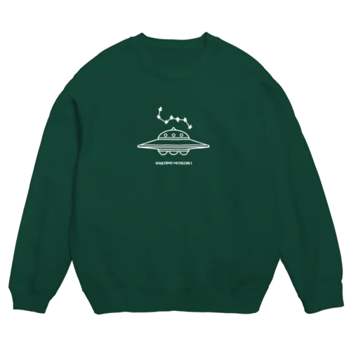 UFO発見 Crew Neck Sweatshirt