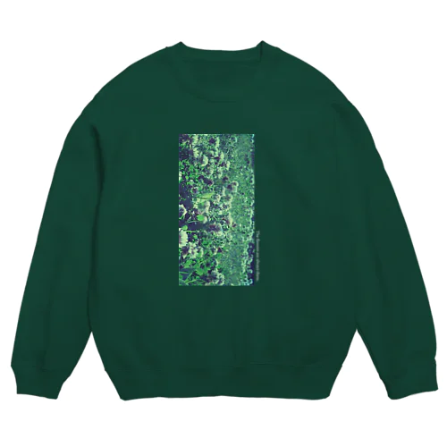 白詰草はそこに Crew Neck Sweatshirt