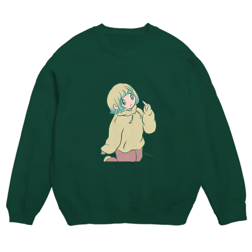 私のハナシしてる？ Crew Neck Sweatshirt