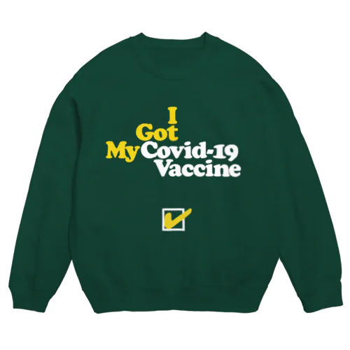 "I Got My Covid-19 Vaccine" ワクチン接種済み 맨투맨