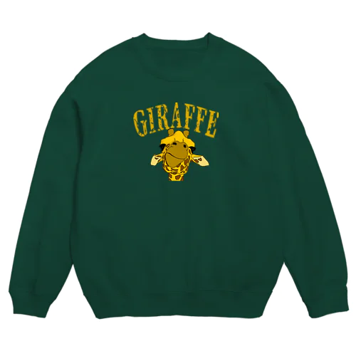 Giraffe university Crew Neck Sweatshirt