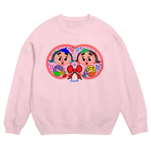 ふたごのバースデイ Crew Neck Sweatshirt