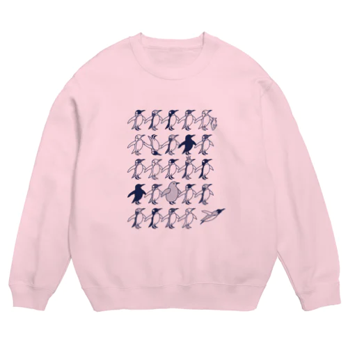 ペンギンパターン Crew Neck Sweatshirt