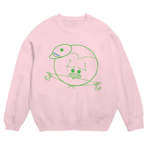 フハムヒラガネハリ Crew Neck Sweatshirt