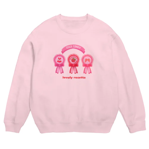 lovely rosetta Crew Neck Sweatshirt