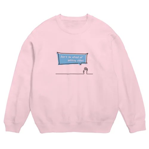 はにわの説得力 Crew Neck Sweatshirt