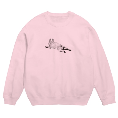ノンストレスなフレブル Crew Neck Sweatshirt