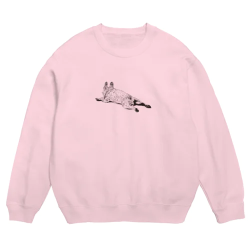 ノンストレスなフレブル Crew Neck Sweatshirt