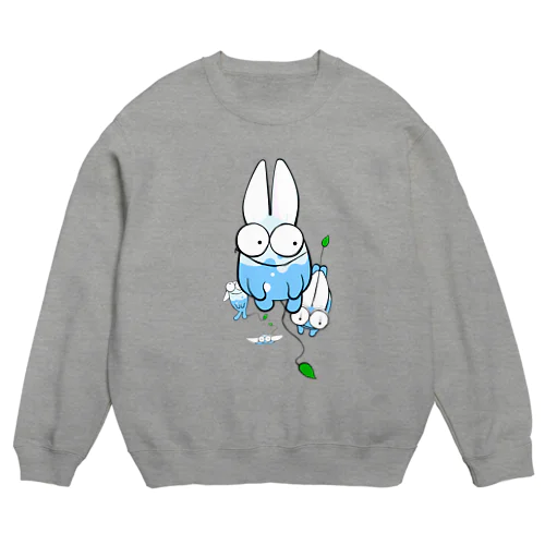 水うさぎ02 Crew Neck Sweatshirt