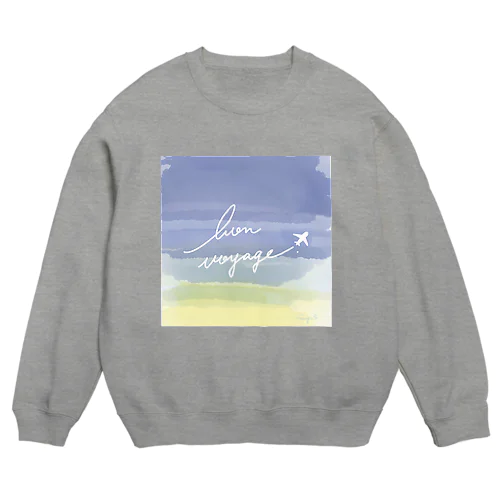 旅しようぜ！ Crew Neck Sweatshirt