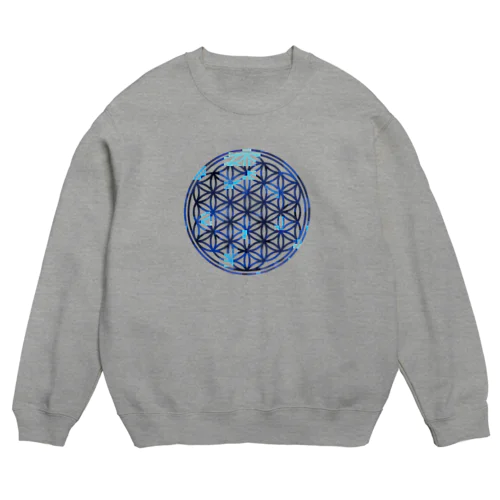 ブルーサファイア Crew Neck Sweatshirt