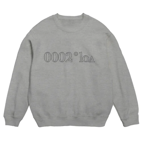 vol.2000 Crew Neck Sweatshirt