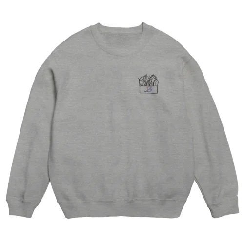 Hairy Crew Neck Sweatshirt