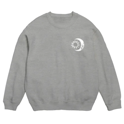 太陽と月 Crew Neck Sweatshirt