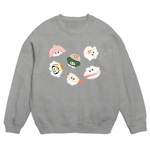 ころころお寿司 Crew Neck Sweatshirt