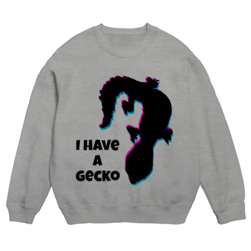 ヤモリを飼ってます Crew Neck Sweatshirt