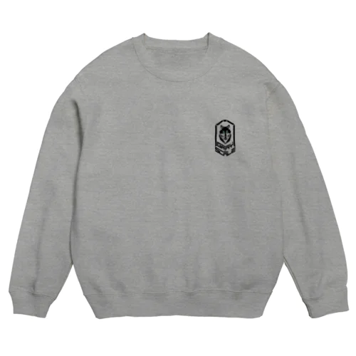 GRAY SCALE エンブレム Crew Neck Sweatshirt