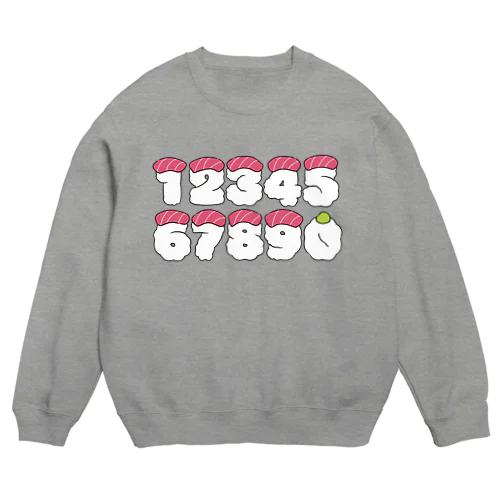 スシ・ナンバーズ Crew Neck Sweatshirt