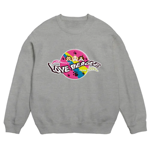 LOVE BEAGLE サイケ Crew Neck Sweatshirt