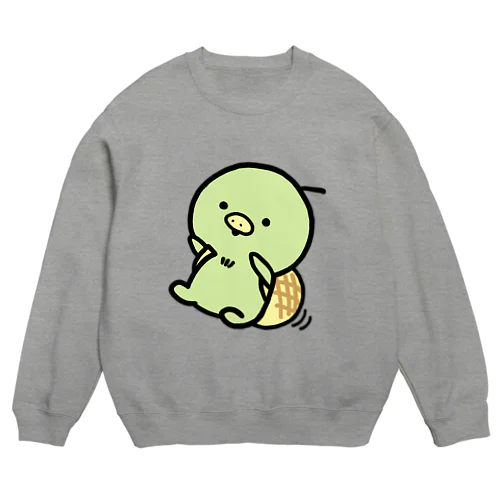 だぁだぁかめろんペン Crew Neck Sweatshirt