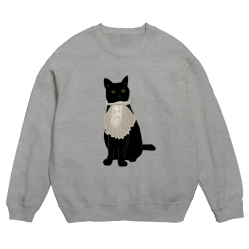 ゴシックな猫2 Crew Neck Sweatshirt