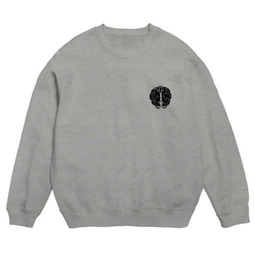 brainjack_fan Crew Neck Sweatshirt