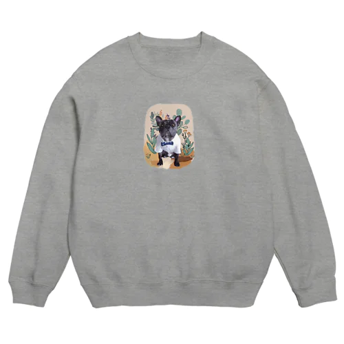 botanical×ブリンドル Crew Neck Sweatshirt