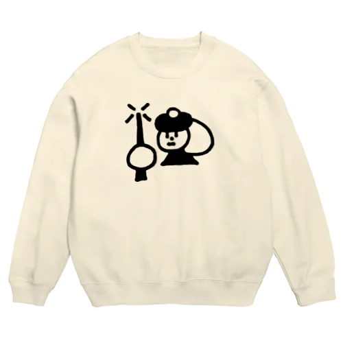 Mysterious Girl  不思議少女 Crew Neck Sweatshirt