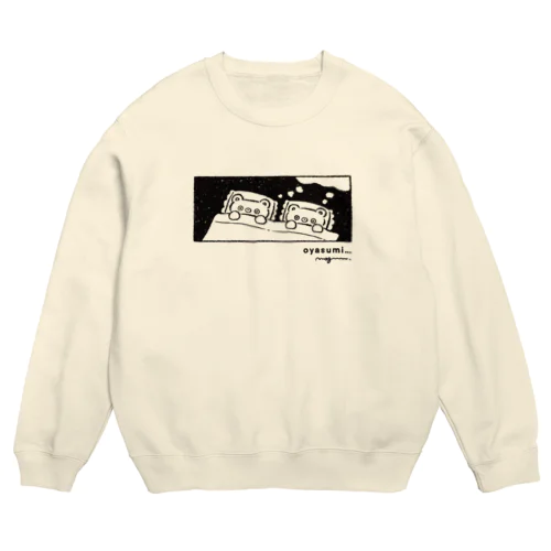 oyasumi... Crew Neck Sweatshirt