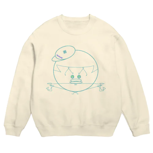 ハムヒラガネハリ Crew Neck Sweatshirt