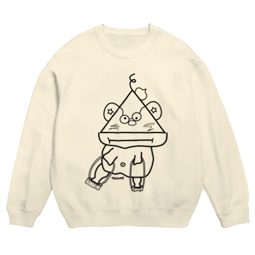 缶ぽっくり Crew Neck Sweatshirt