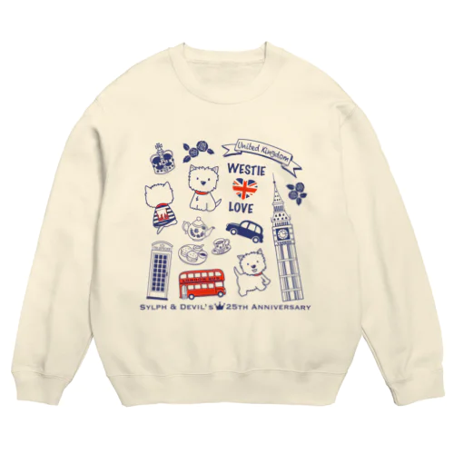 シルデビ25th ANNIVERSARY Crew Neck Sweatshirt