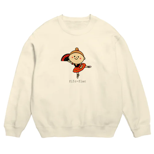 フリフラ　キトリちゃん Crew Neck Sweatshirt