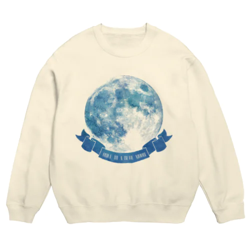 ブルームーン Crew Neck Sweatshirt